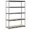 Sandusky Lee Freestanding Bulk Storage Rack, 18 in D, 48 in W, 5 Shelves, Silver Vein UR481872PB5P-SV - alternate 1