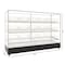 Koolmore 73 In. Floor Standing Bagel Bakery Display Case With 15 Baskets, Open Back  With Side LED KM-FDC-B15 - alternate 7