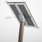 M&T Displays Pedestal Sign Holder Restaurant Menu Board Floor Standing 11 x 17 Earth Color UCUMB30517X2000 - alternate 3