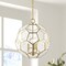 Jonathan Y Bee 13.5" 3-Light Modern Bohemian Iron/Glass LED Pendant, Brass Gold/Clear JYL9925A - alternate 6
