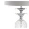 Jonathan Y Jane 24" Glass LED Table Lamp, Clear/Chrome JYL1078A - alternate 7