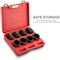 Neiko 3/4'' Dr. Impact Socket Set, SAE 02392A - alternate 2