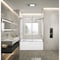 Kingston Brass 60" Acrylic Anti-Skid Alcove Right-Hand Drain Tub with Left Sliding Tub Door, White/Polished Chrome KVTAM6032R22D1 - alternate 5