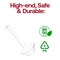 Smarty Had A Party Clear Disposable Plastic Large Serving Ladles (48 Ladles), 48PK 2652-CASE - alternate 6