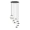 Z-Lite Renaud Matte Black 11 Light Chandelier 827P6-11R-MB-LED - alternate 5