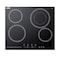 Summit 24" Wide 230V 4-Burner Radiant Cooktop CR4B23T5B - alternate 1