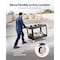 Vevor Foldable Utility Service Cart 3 Shelf 165LBS with Swivel Lockable Wheels JY-UC02C-7849 - alternate 5