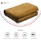 Tarps Now Tarp, 5 ft x 7 ft, 20 Mil, Tan, Cotton Canvas FS-CWT10-0507 - alternate 5
