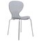 Leisuremod Modern Oyster Transparent Side Chair, Transparent Black OC17TBL - alternate 1