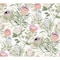 York Wallcoverings Protea White and Fuchsia Wallpaper BL1752 - alternate 1