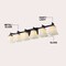 Jonathan Y Staunton 39.5" 6-Light Farmhouse Cottage Metal LED Vanity Light w/Frosted Glass Shades, Oil Rubbed Br JYL7623A - alternate 6