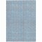 Homeroots 3' X 5' Denim Blue And Ivory Geometric Washable Indoor Outdoor Area Rug 614737 - alternate 6