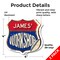 Signmission James's Workshop, 4 inch X 4 inch, Vinyl Decal, 2PK SHI-D-2PACK-4-489-JAMES - alternate 4
