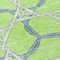 Homeroots 8' X 10' Lime Green And Blue Geometric Washable Indoor Outdoor Area Rug 613509 - alternate 5