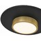 Z-Lite Ludo Matte Black + Modern Gold 1 Light Pendant 829P20-MB-MGLD-LED - alternate 3