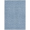 Homeroots 8' X 10' Denim Blue Black And Ivory Geometric Washable Indoor Outdoor Area Rug 596725 - alternate 9