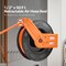 Vevor Retractable Air Hose Reel 1/2 IN x 50 FT Hybrid Air Hose Reel Max 300 PSI NT-A30 - alternate 6