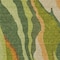 Homeroots 9' X 12' Green Beige And Copper Abstract Washable Indoor Outdoor Area Rug 600970 - alternate 5
