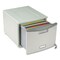 Storex Stackable Storage Drawer, 14.8in x 18.3in x 12.8in, Gray 61251S02C - alternate 3
