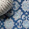 Jonathan Y Gallia Tile Trellis High-Low Light Gray/Blue 2 ft. x 8 ft. Indoor/Outdoor Runner Rug AMC107B-28 - alternate 8