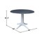 Whitewood Industries Extension Dining Tables, 45 in L, 38 in H, Parawood K05-42DPT-27B - alternate 5