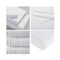 Homeroots Set of Twelve White Cotton Quick Dry Towel Set, 12PK 662346 - alternate 6