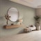 Ackland SereniSlats Silk 94.5 in. x 9.5 in. Warm Taupe Acoustic Wall Panel, 3D Fluted Wood Slat Sound, 176PK AKM-W-SESI9.5X94.5SL-PL - alternate 5