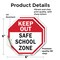 Signmission Keep Out Safe School Zone, 6 inch X 6 inch, Vinyl Decal, 2PK OC-D-2PACK-6-77 - alternate 4
