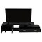 Leisuremod Avery TV Stand with MDF Cabinet and Powder Coated Steel Legs, Ebony ATS69BL - alternate 14