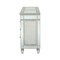 Homeroots 20" Gray Solid Wood Six Drawer Double Dresser 347079 - alternate 6