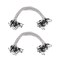 Mytee Products (50 Pcs) 48in Heavy Duty Adjustable Bungee Cords with hook for Outdoor & Indoor, 2PK BUNGEE-ADJ51648x2 - alternate 1