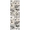 World Rug Gallery Geometric Bohemian Indoor/Outdoor Runner Rug 2 ft 7 in x 6 ft Gray 5566GRAY27X6 - alternate 6