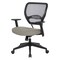 Space Seating 55 Series  Silver Ion Technology Task Chair, Linen Stone 5500-F22 - alternate 8
