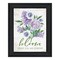 Homeroots Bloom Where You Are Planted Black Framed Print Wall Art 530178 - alternate 1