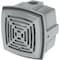 Edwards Signaling Weatherproof Vibrating Horn, 24VDC, Indoor/Outdoor, Surface Mount, .16 Amps, Continuous  Sound 877-G1 - alternate 1