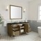 James Martin Vanities Chicago 60" Single Vanity, Walnut Whisper, w/ 3 CM Phantome Eclos Top 503-V60S-WLW-3PHT - alternate 6