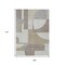 Homeroots 9' X 12' Khaki And Silver Geometric Washable Indoor Outdoor Area Rug 617924 - alternate 7
