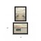 Homeroots Set Of Two Lake Side Reprieve 1 Black Framed Print Wall Art, 2PK 407948 - alternate 3