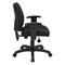 Office Star Products Pneumatic Task Chair Deluxe Task Chair, Coal 33107-30 - alternate 2