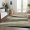 Homeroots 3' X 5' Taupe Gray And Black Abstract Washable Indoor Outdoor Area Rug 603689 - alternate 7