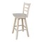 International Concepts Solid Wood Emily Counter Height Swivel Dining Stool - 30" Seat Height S-6173SW - alternate 8