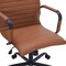 Leisuremod Harris High-Back Faux Leather Swivel Office Chair, Iron Frame HOTBL19LBRL - alternate 6