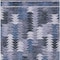 Homeroots 9' X 12' Navy Blue And Sky Blue Southwestern Washable Indoor Outdoor Area Rug 587336 - alternate 6