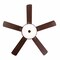 Jonathan Y Circe 52" 3-Light Transitional Glam Drum Shade LED Ceiling Fan With Remote, Oil Rubbed Bronze/White JYL9607B - alternate 9