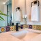 Homeroots 12" X 12" Blue And Yellow Mosaic Peel And Stick Removable Tiles 555956 - alternate 5