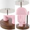 Jonathan Y Ellie 20.25" Bohemian Designer Iron/Resin Elephant LED Kids' Table Lamp w/Phone Stand and USB Chargi JYL6312B - alternate 6