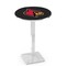 Holland Bar Stool Co 36" Chrome Louisville Pub Table, 36" dia. Top L217C3636Lville - alternate 1
