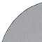 Homeroots 6' Ivory And Blue Round Geometric Indoor Outdoor Area Rug 552355 - alternate 6