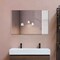 Fab Glass And Mirror Rectangle Mirror for Wall | Frameless Wall Mounted 36in x48in | 1in Beveled Edge Mirror for Vanityr MRec36x48BE6MM - alternate 7