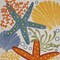 Homeroots 8' X 11' Blue And Yellow Starfish Indoor Outdoor Area Rug 546833 - alternate 6